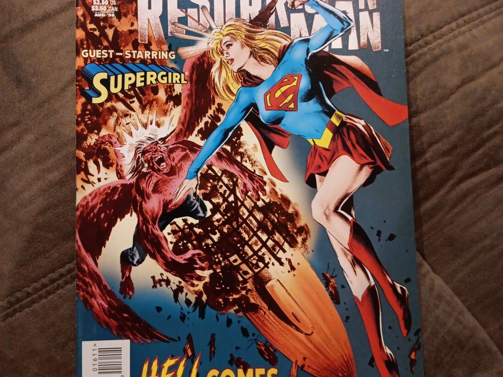 Resurrection Man #16 August 1998 DC Comics 