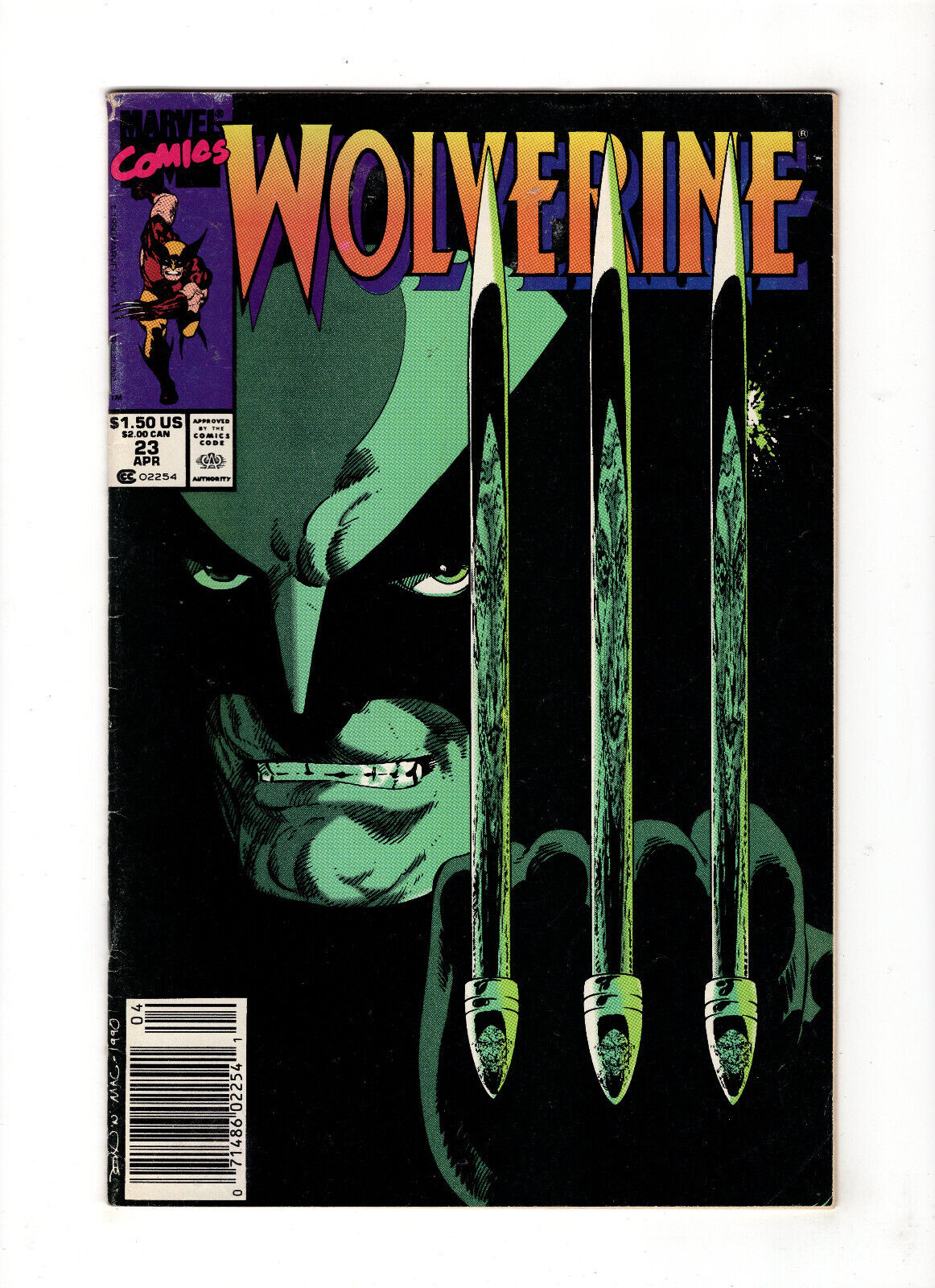 Wolverine #23 (1990, Marvel Comics)