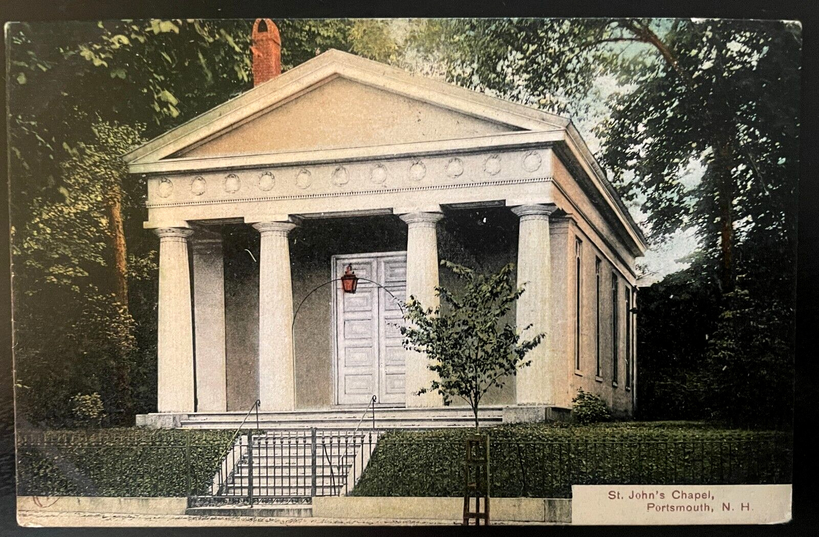 Vintage Postcard 1908 St. John's Chapel, Portsmouth, New Hampshire (NH)