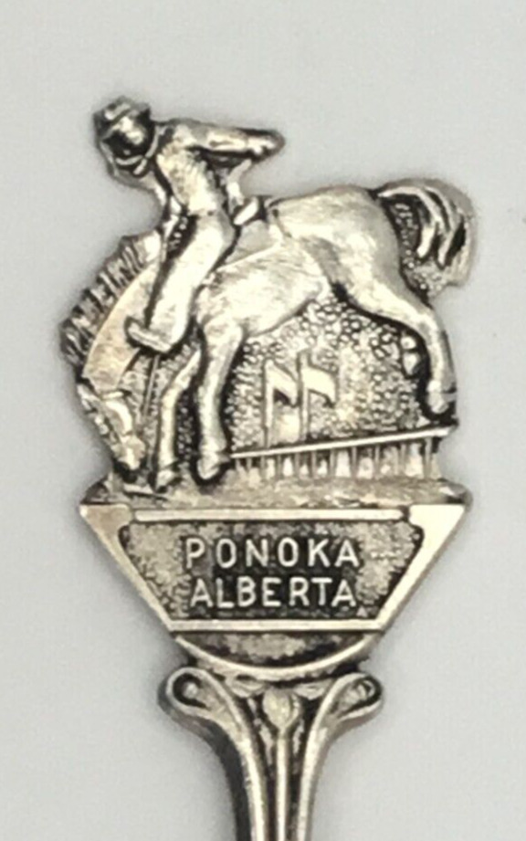 Ponoka Alberta, Canada - Vintage Souvenir Spoon Collectible