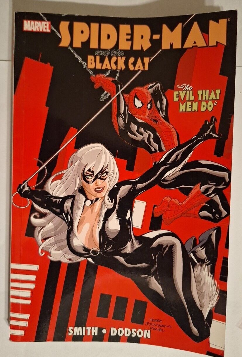 Spiderman And The Black Cat The Evil That Men Do Marvel Smith Dodson Book #09
