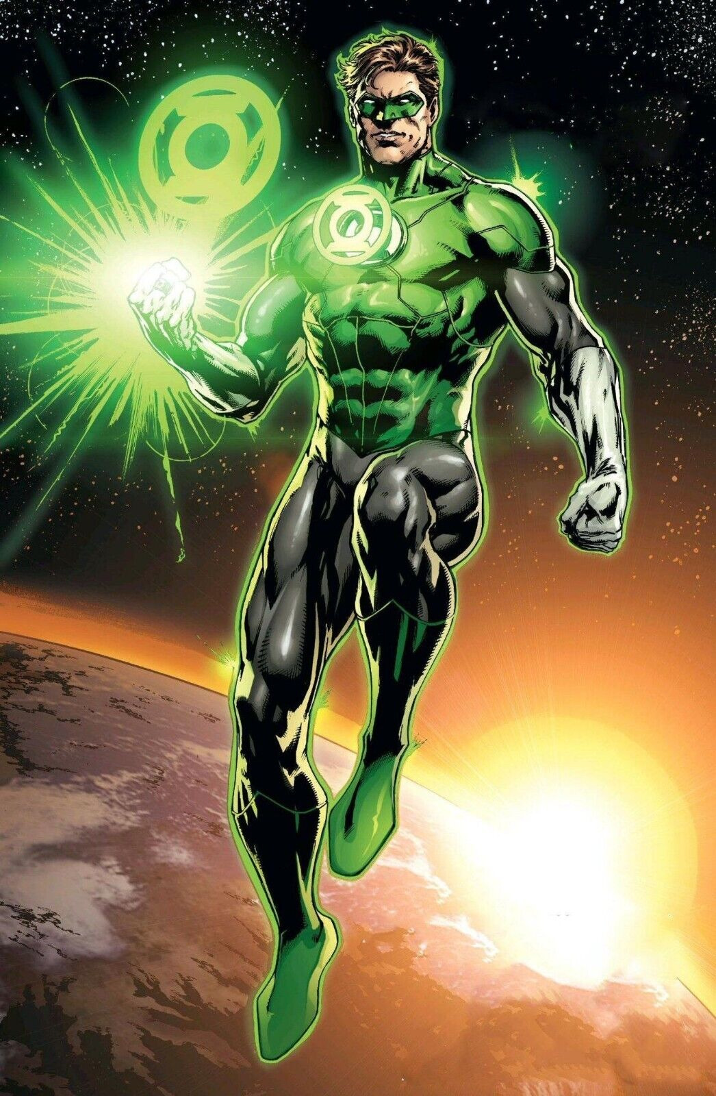 Green Lantern 11x17 Bruce Wayne POSTER DCU DC Comics Superman Catwoman Diana