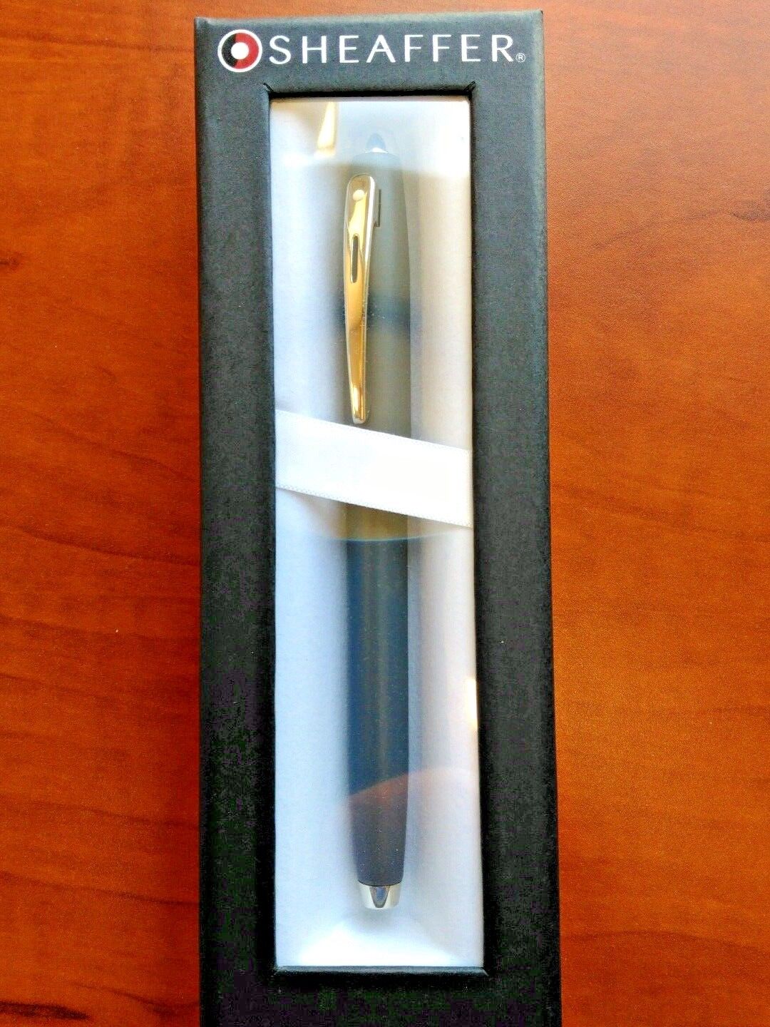 Sheaffer Matte Gray Fountain Pen Fine Nib 100% Authentic