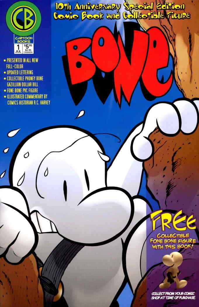 Bone 10th Anniversary Special #1 VF/NM; Cartoon Books | Jeff Smith - we combine