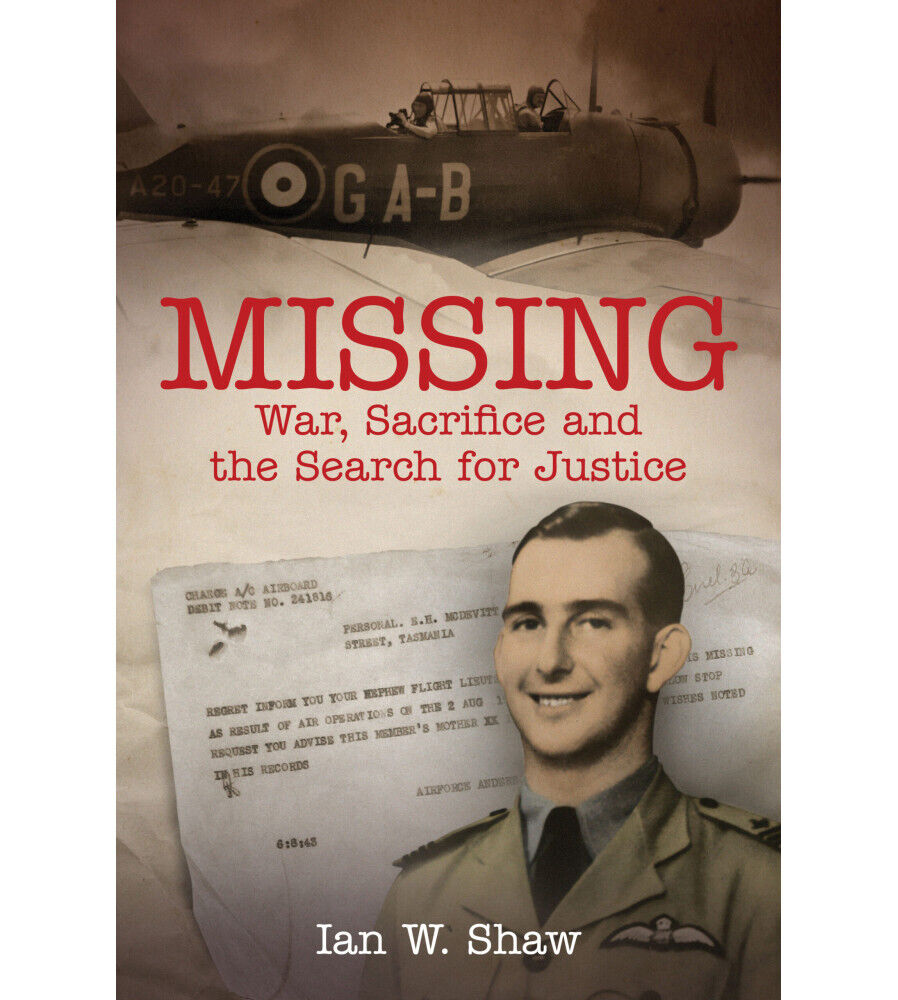 WW2 RAAF 77 Sqn fighter pilot\'s Story Missing War, Sacrifice New Book