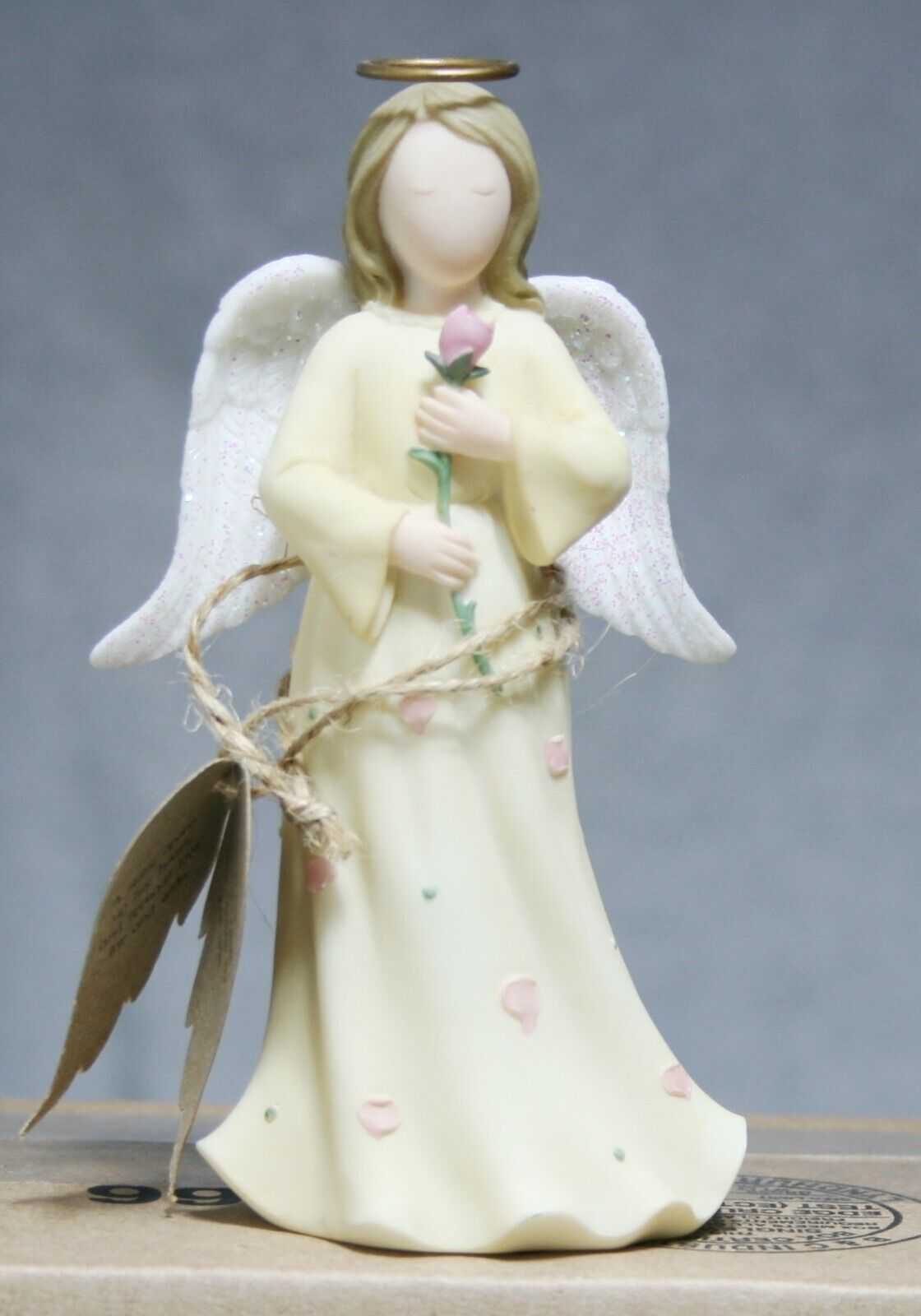 Faithful Guardian Sister' Angel Figurine w/Glitter Wings 2006