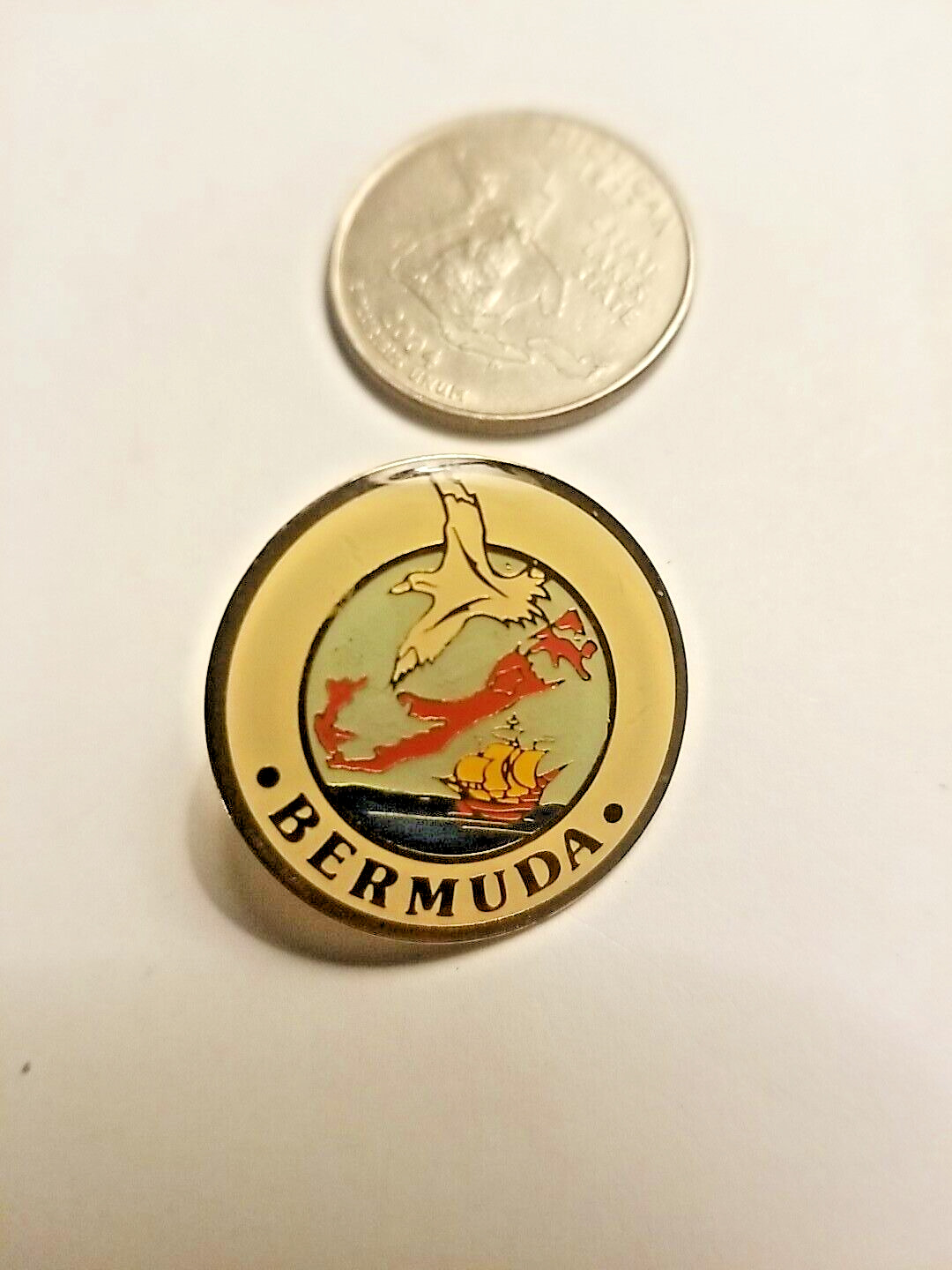 Vintage Collectible Bermuda Lapel Pin