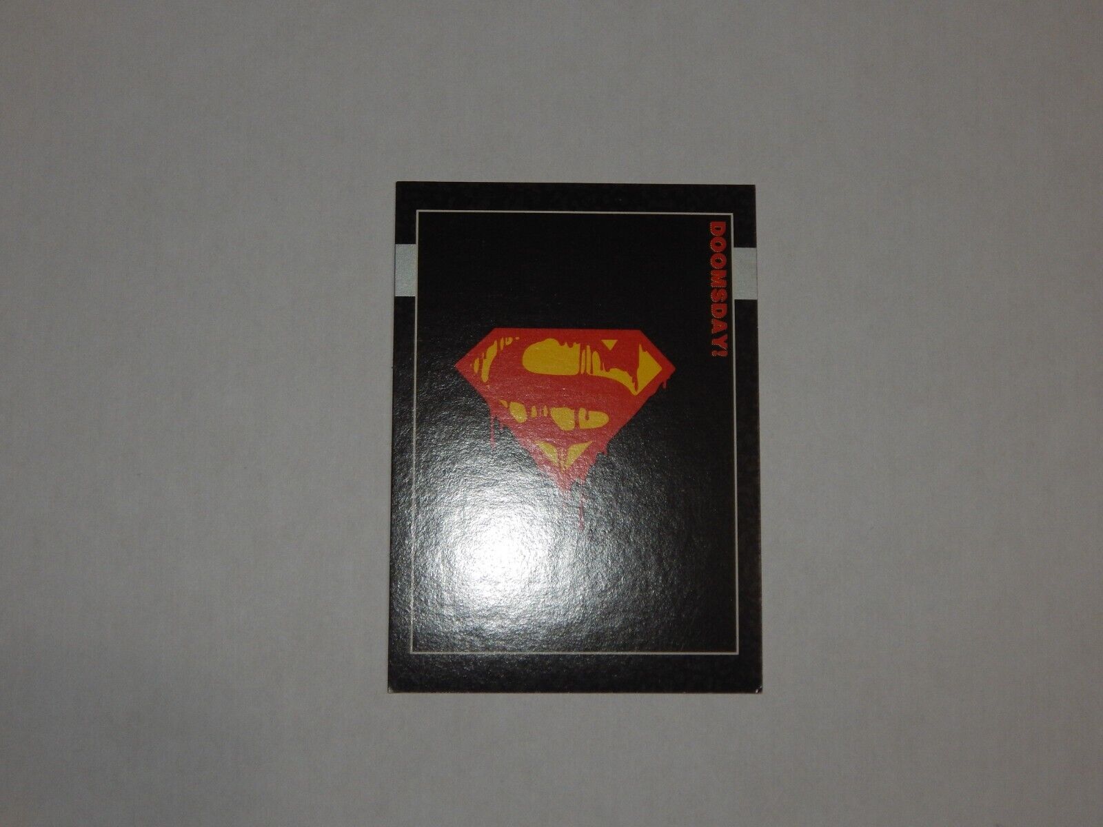 Skybox 1992 DC Comics Death of Superman Doomsday PROTOTYPE PROMO CARD #000 