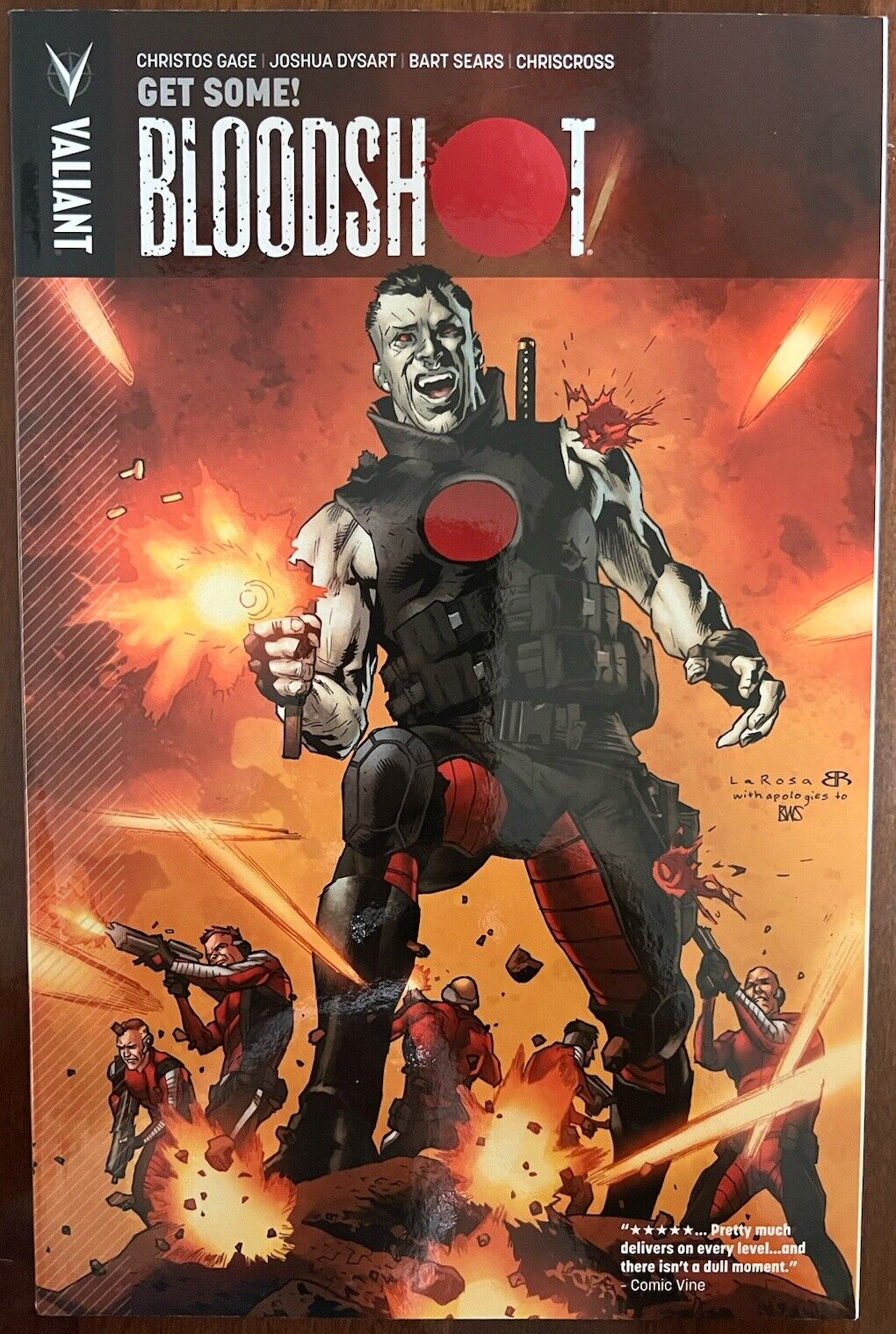 BLOODSHOT: GET SOME (Valiant, TPB, 2014) First Print, excellent condition