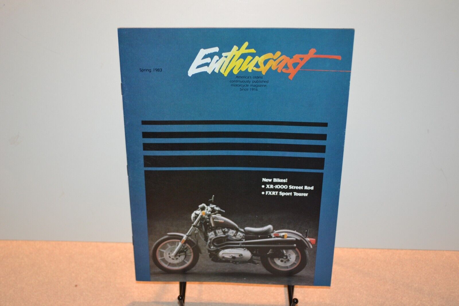 AMF Genuine Harley-Davidson Enthusiast Magazine Spring 1983   loc 5