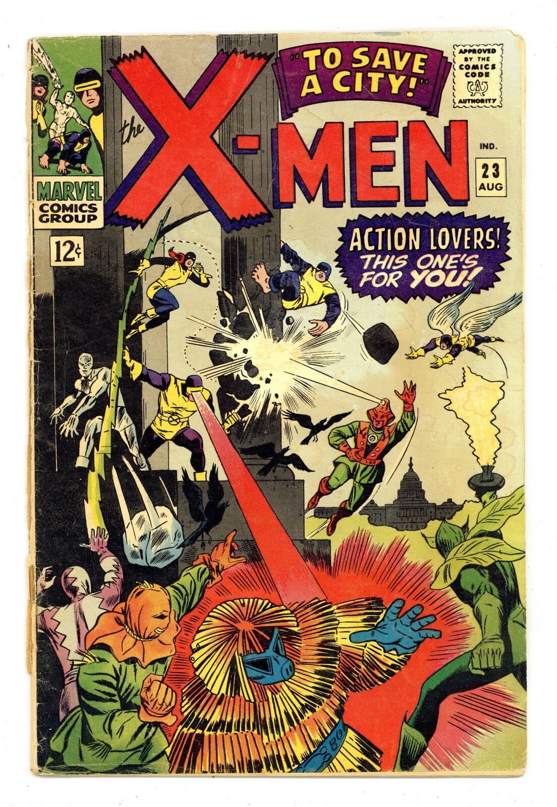 Uncanny X-Men #23 FR 1.0 1966