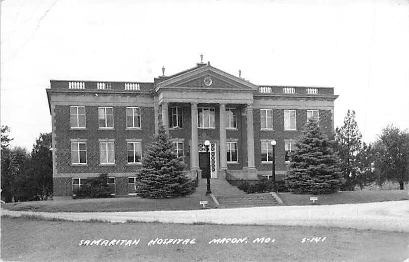 Samaritan Hospital, Macon, Mo., Posted 1959, RPPC