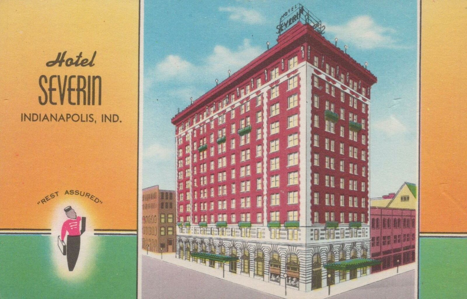 Postcard Hotel Severin Indianapolis IN 