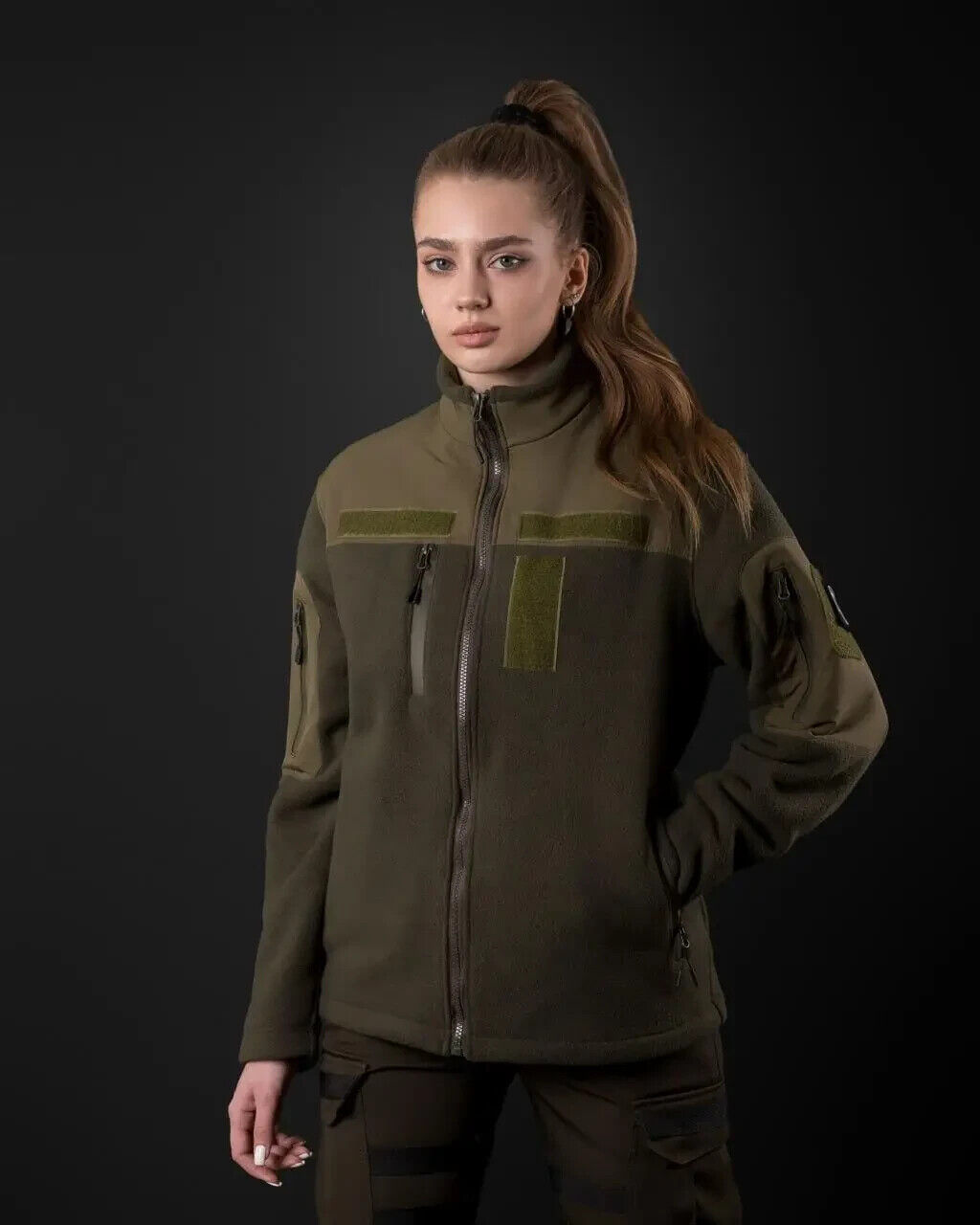 Women's tactical fleece jacket Women's