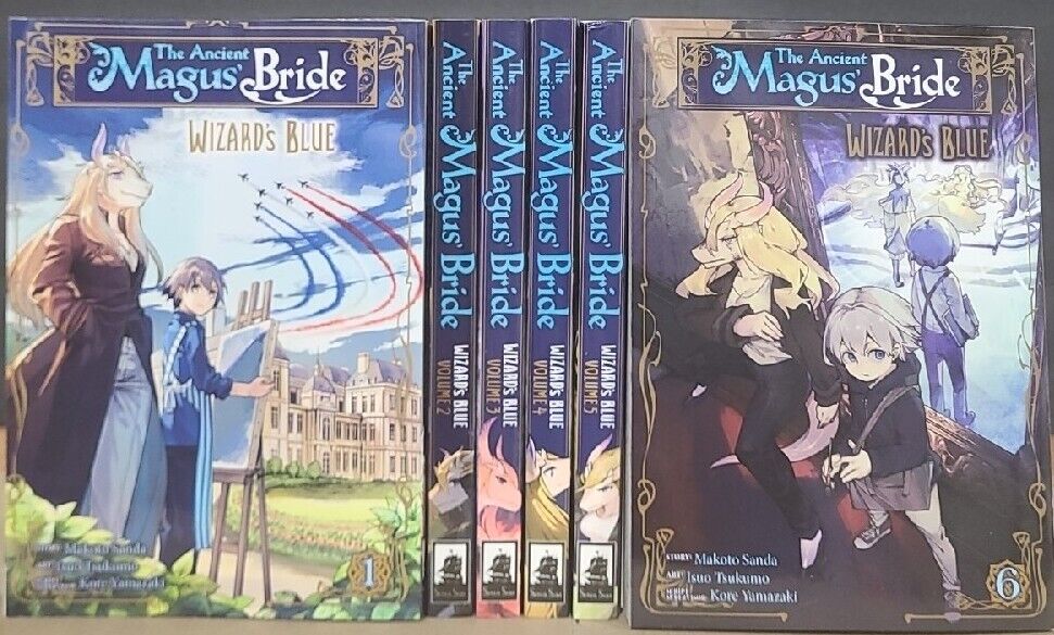 The Ancient Magus\' Bride 1-6 Wizard\'s Blue Manga English New