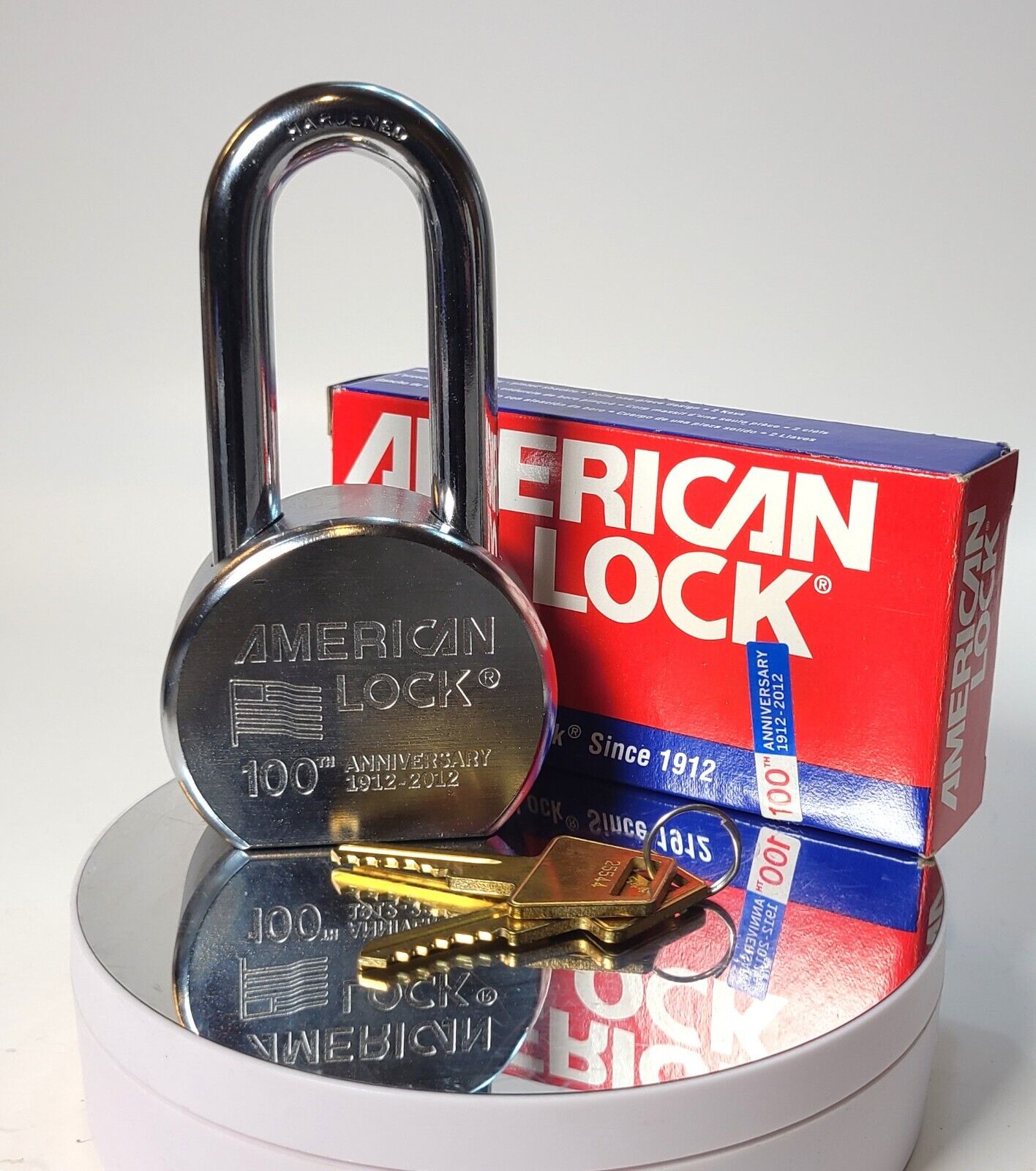American Lock 100 YEAR ANNIVERSARY Padlock - A701 collector rare - Locksport NIB