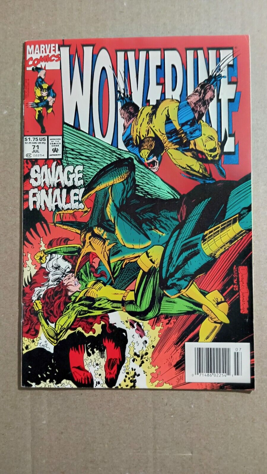 Wolverine # 71 newsstand 1993