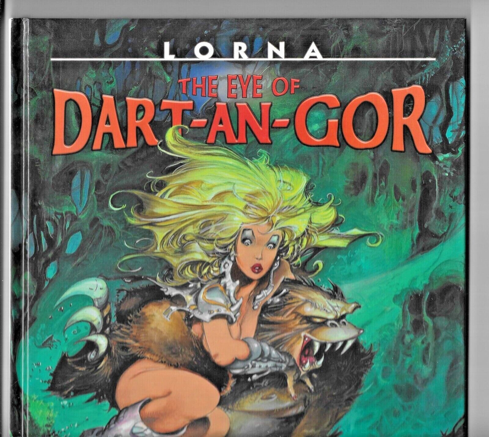 Lorna The Eye of Dart-An-Gor by Azpiri 2005 Heavy Metal Hardcover OOP GN 68pp VF