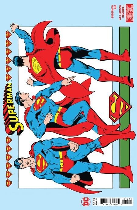 SUPERMAN #16 CVR E JOSE LUIS GARCIA-LOPEZ ARTIST SPOTLIGHT WRAPAROUND *7/17*
