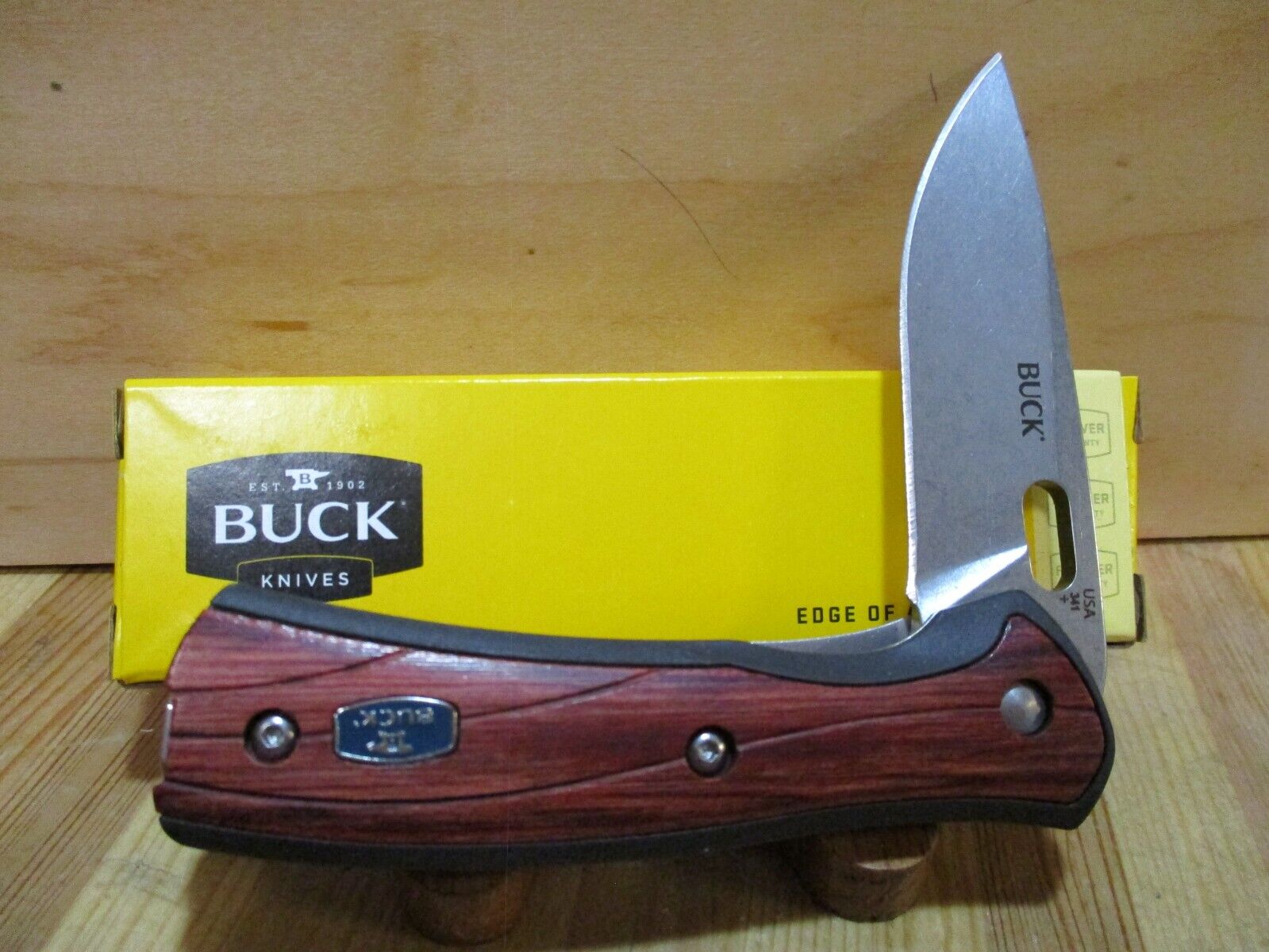 NIB Buck USA Small Vantage Avid 341 Folding Pocket Knife - 7834 - Ships Free