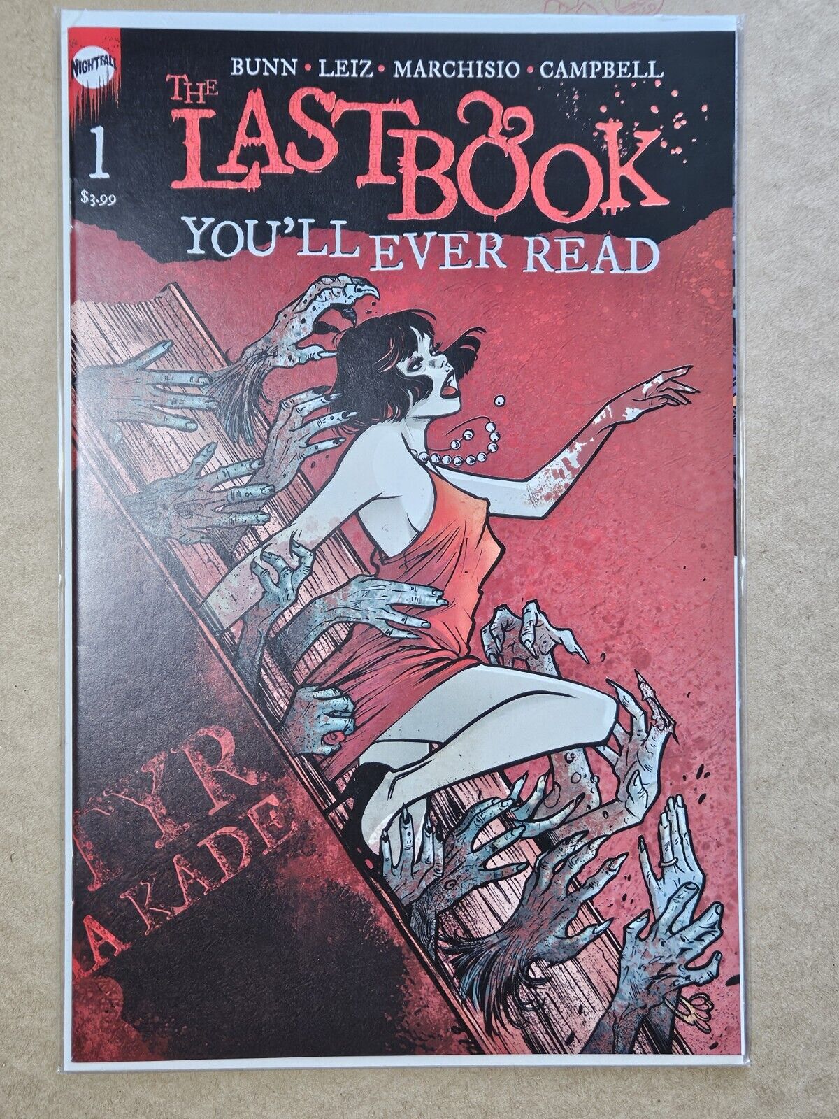 The Last Book You’ll Ever Read #1 NM ~ 2021 Vault Comics ~ Cover A Cullen Bunn