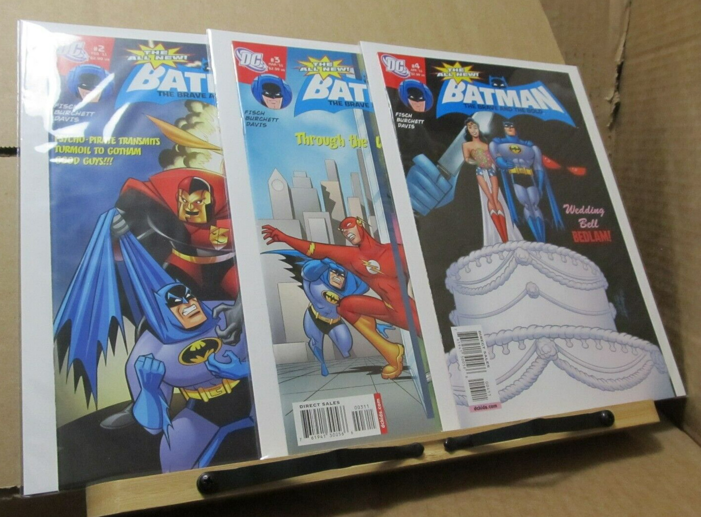 ALL-NEW BATMAN: THE BRAVE AND THE BOLD Lot Run #2 3 4 (2011) DC 9.6 NM+ Boarded