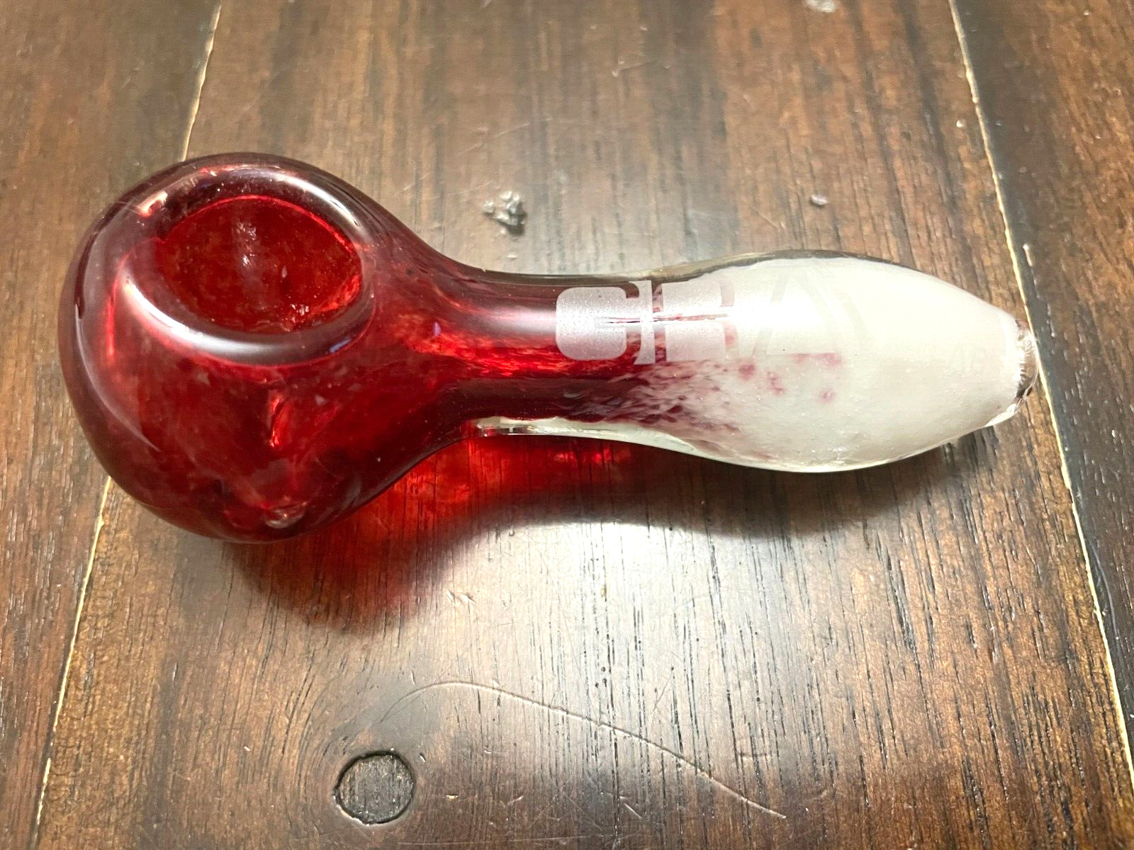GRAV LABS Glass Bowl Hand Pipe Quality Ruby Red 4
