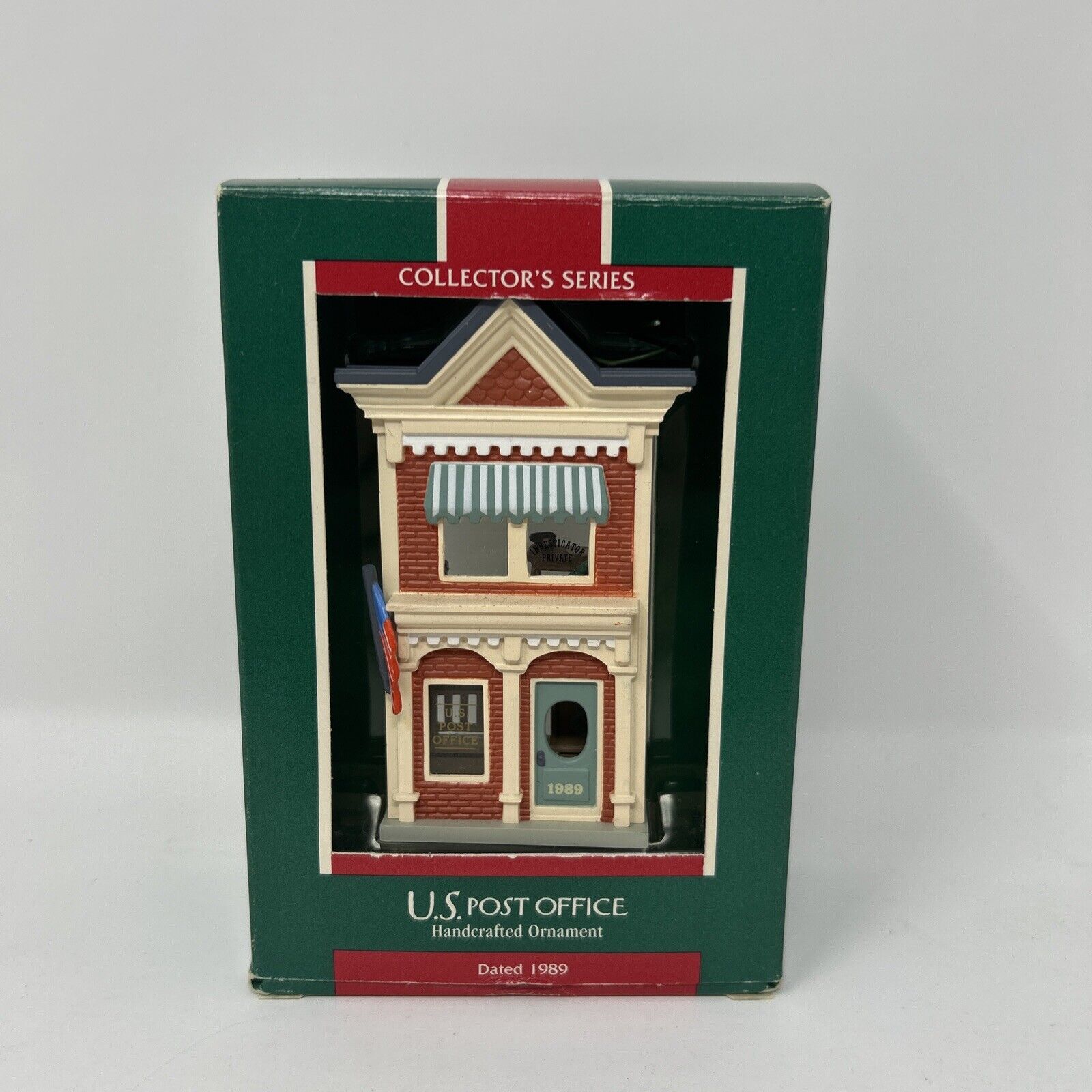 Hallmark Ornament 1989 US Post Office Collectors Nostalgic Houses and Shops #6