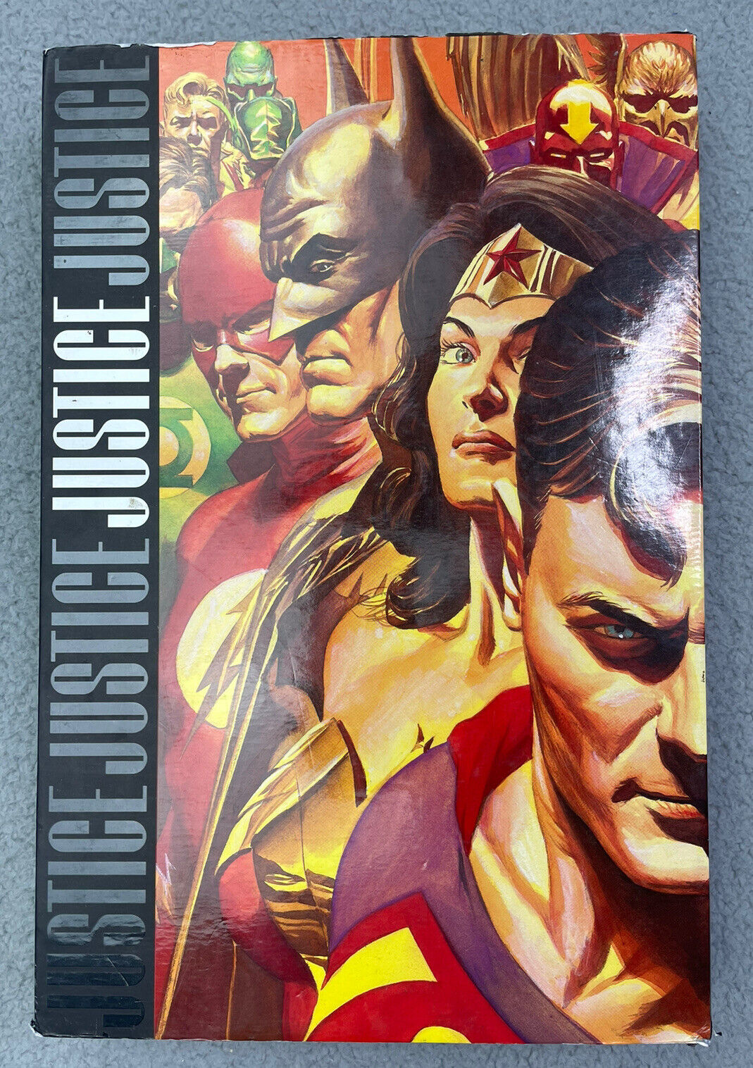 Absolute Justice by Jim Krueger and Alex Ross 2009 Hardcover Book *Read*