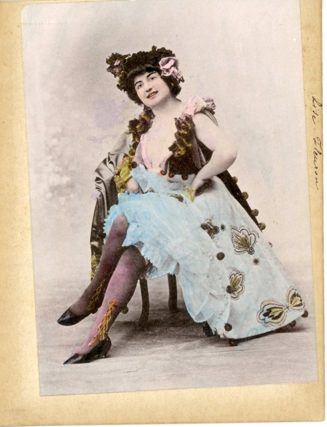 Lise Fleuron, vintage print singer, Marguerite Rauscher, known as Lise Fleuron,