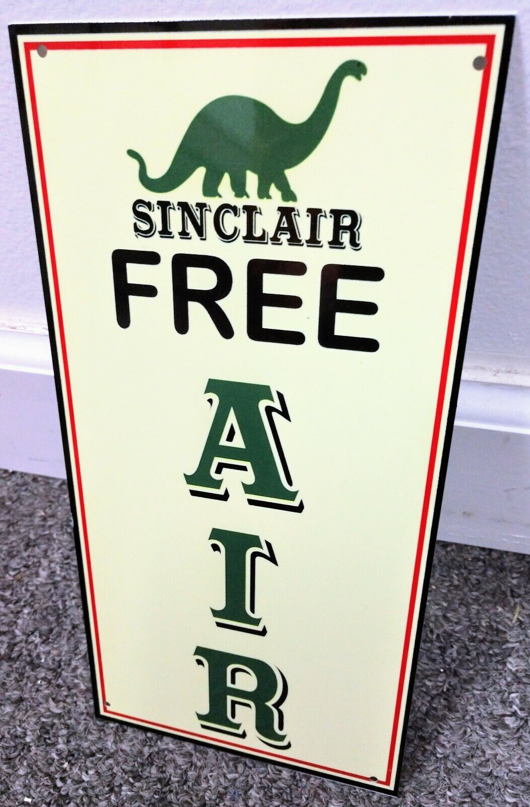 Sinclair  Free Air Sign Gas Gasoline Oil