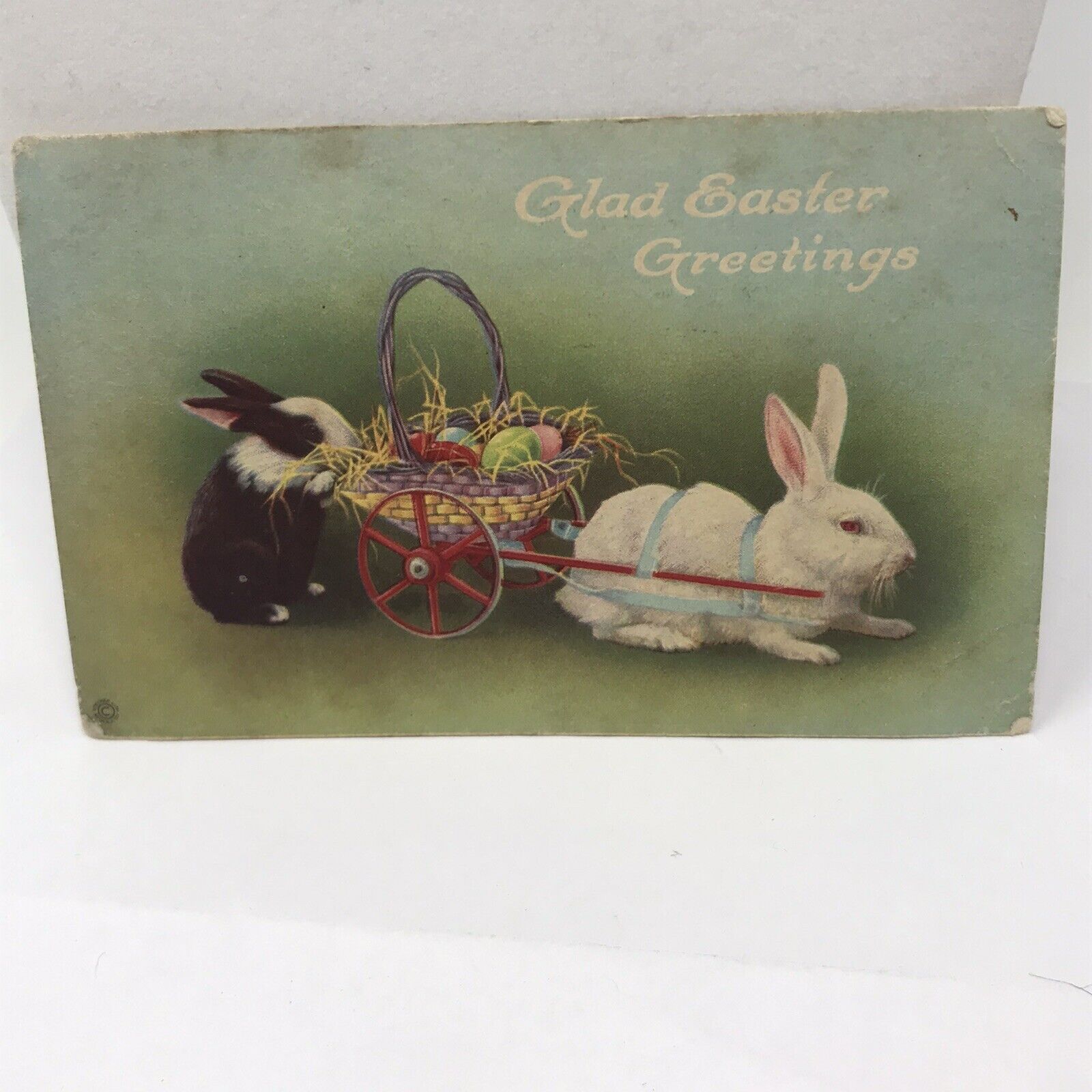 Vintage Easter 1921 Postcard Holiday Greeting Misoula Montana