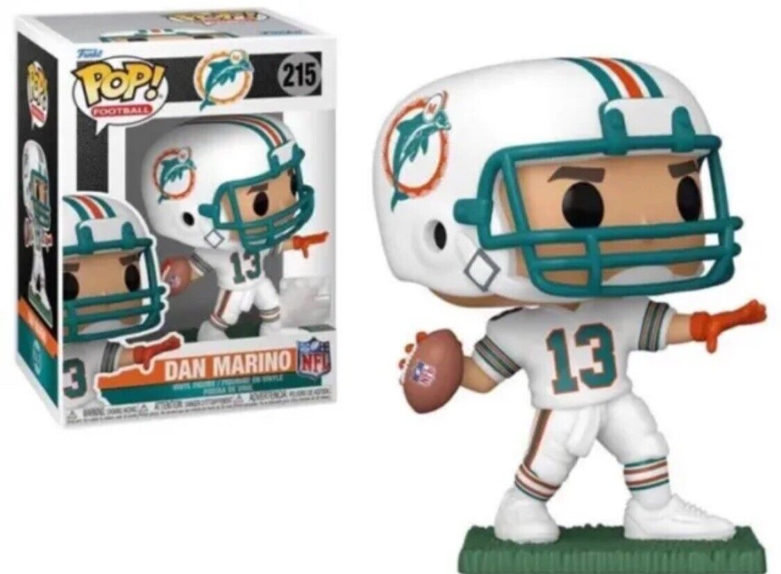 Dan Marino (Miami Dolphins) (White Jersey) NFL Funko Pop Legends Quarterback
