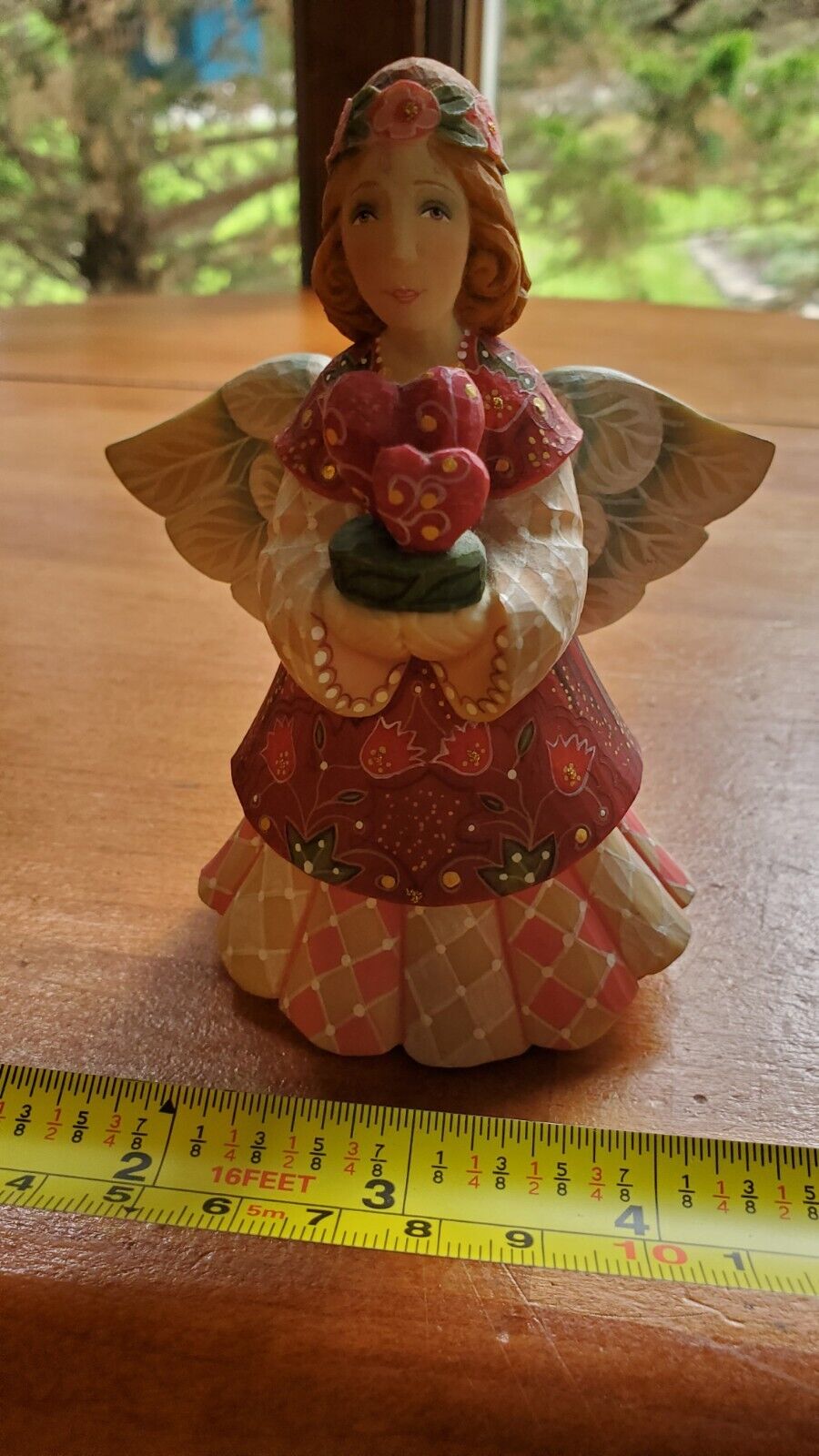 G DeBrekht Figurine Valentine Angel Celebrations