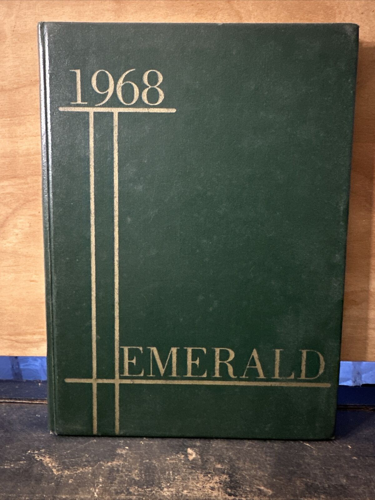 High School yearbook Coventry Connecticut 1968 Emerald