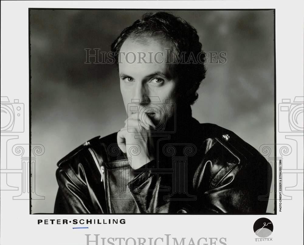 1989 Press Photo Peter Schilling, German synthpop/new wave singer and musician.