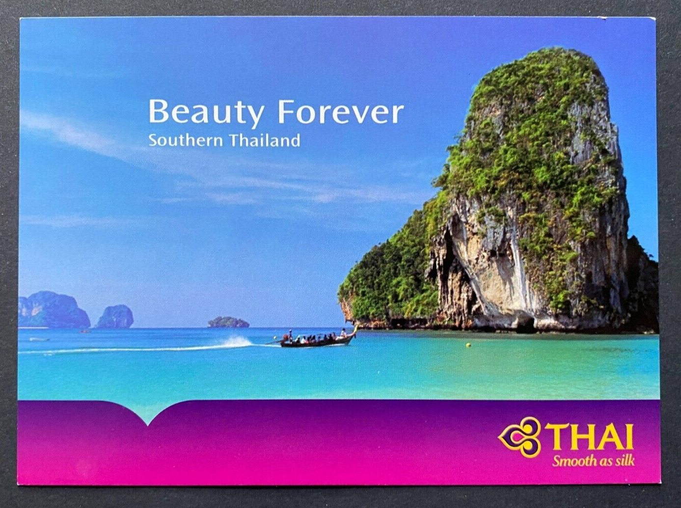 Thai Airways Southern Thailand Postcard - Airline Issued