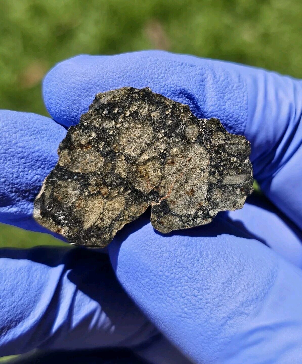 Meteorite**NWA Unc., prob. Eucrite**4.933 gram, W/Brecciated Matrix 