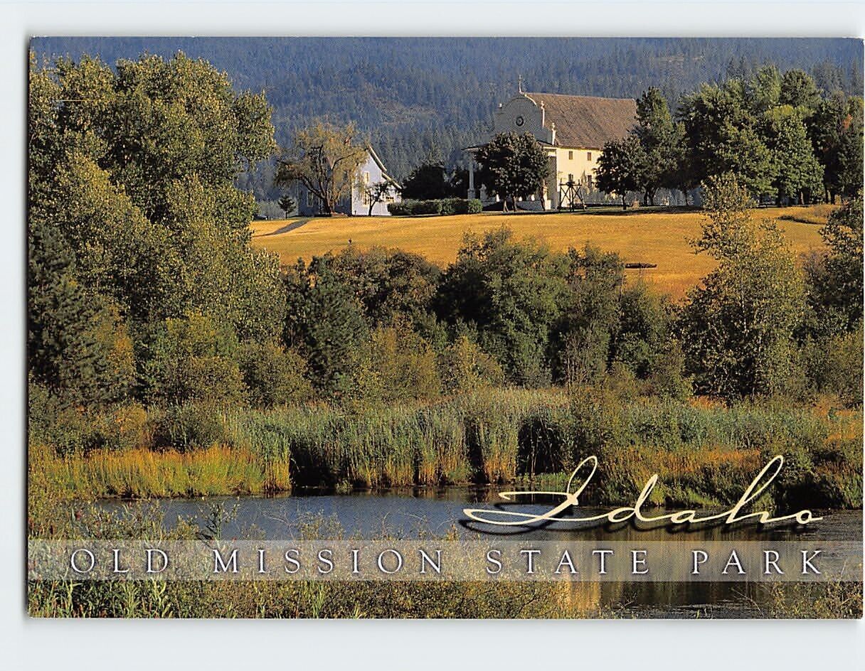 Postcard Old Mission State Park Idaho USA