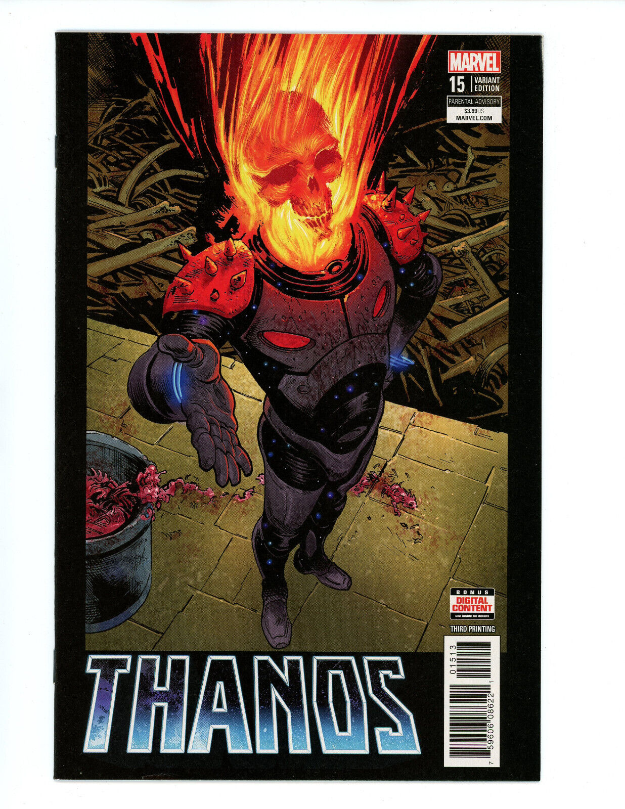 Thanos #15 - Geoff Shaw 3rd Print Variant - 2018 Marvel