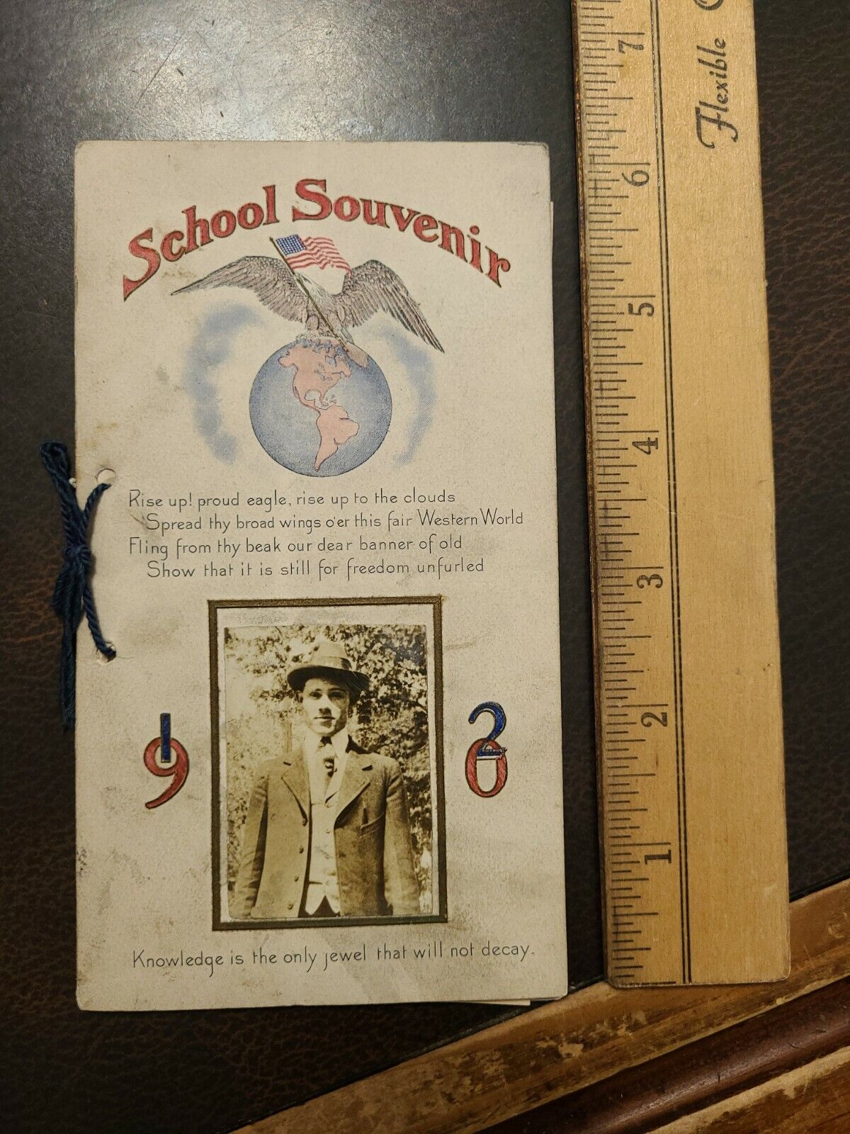 1902 Patriotic School Souvenir To Students