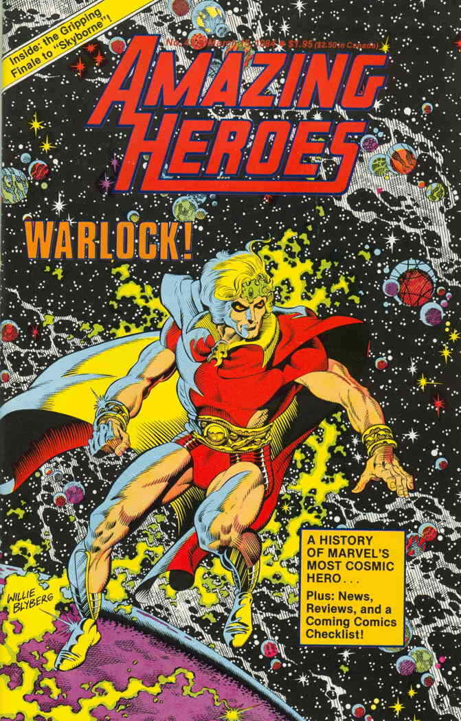 Amazing Heroes #43 VF; Redbeard | Adam Warlock - we combine shipping
