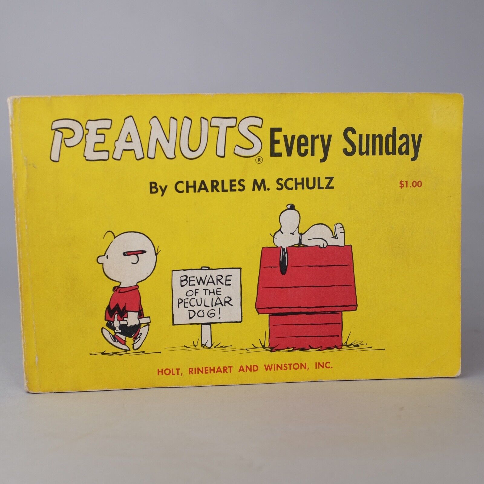 1961 PEANUTS EVERY SUNDAY Charles Schulz 1st Edition Book Snoopy Charlie Brown