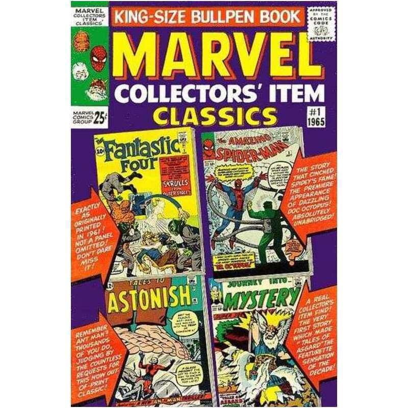 Marvel Collectors' Item Classics #1 Marvel comics Fine [p|