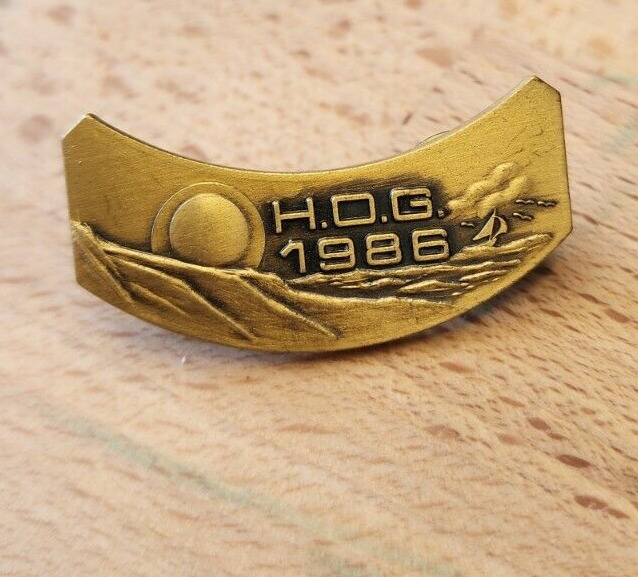 HOG Harley Owners Group 1986 Patch & Rocker Pin