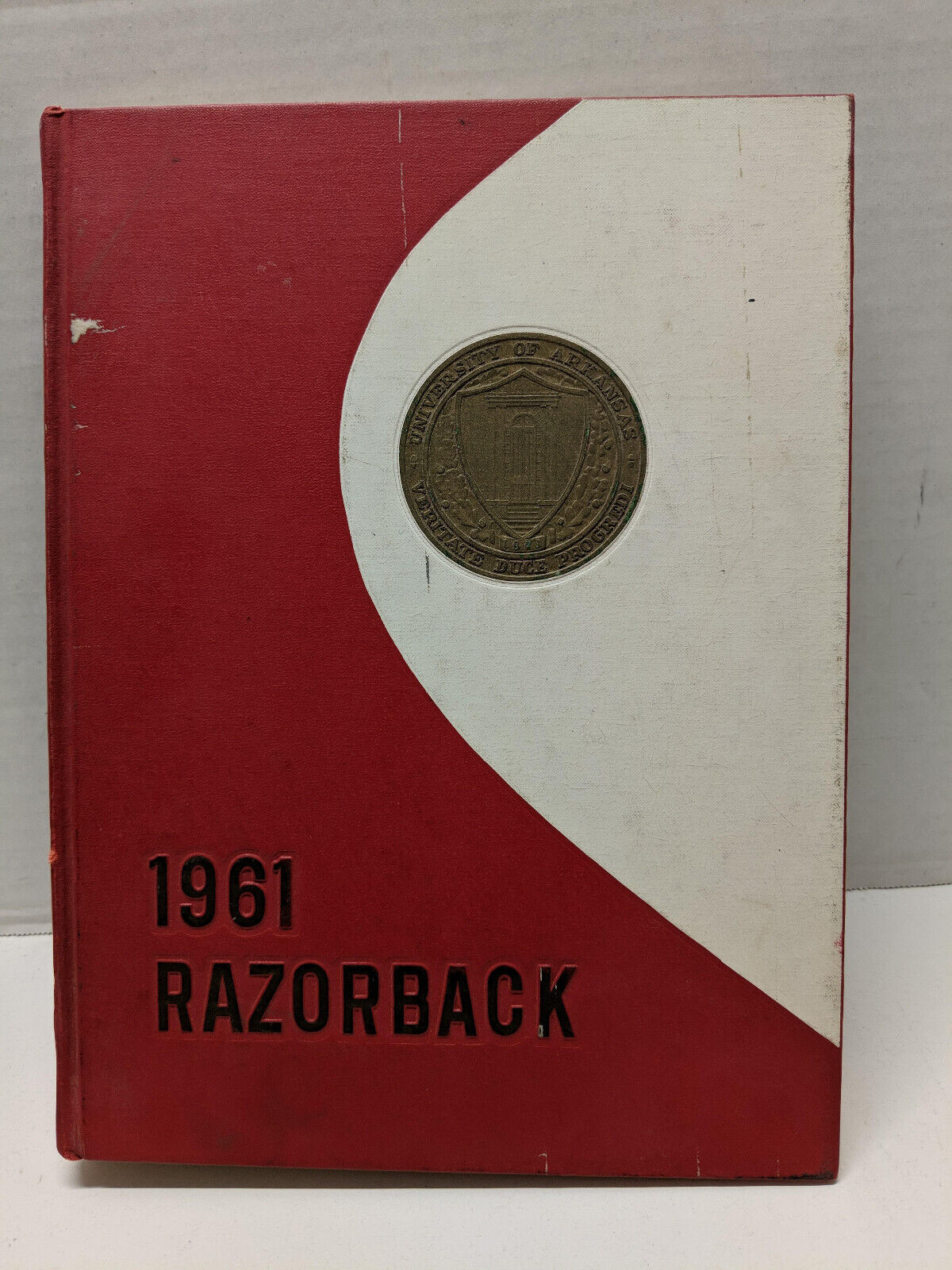 Vintage 1961 University of Arkansas Razorback Annual Yearbook