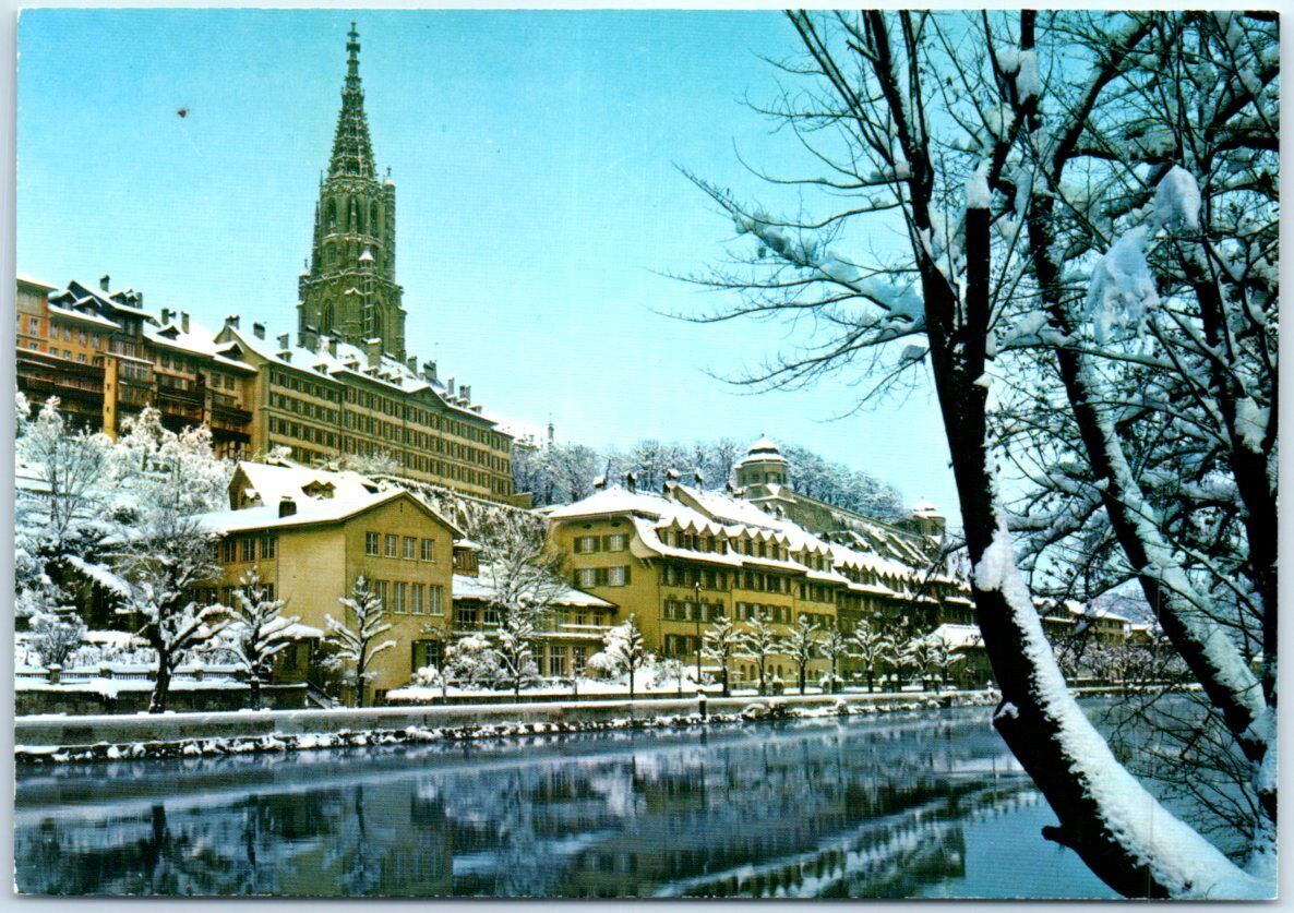 Postcard - Bern and the Cathedral - Bern, Switzerland