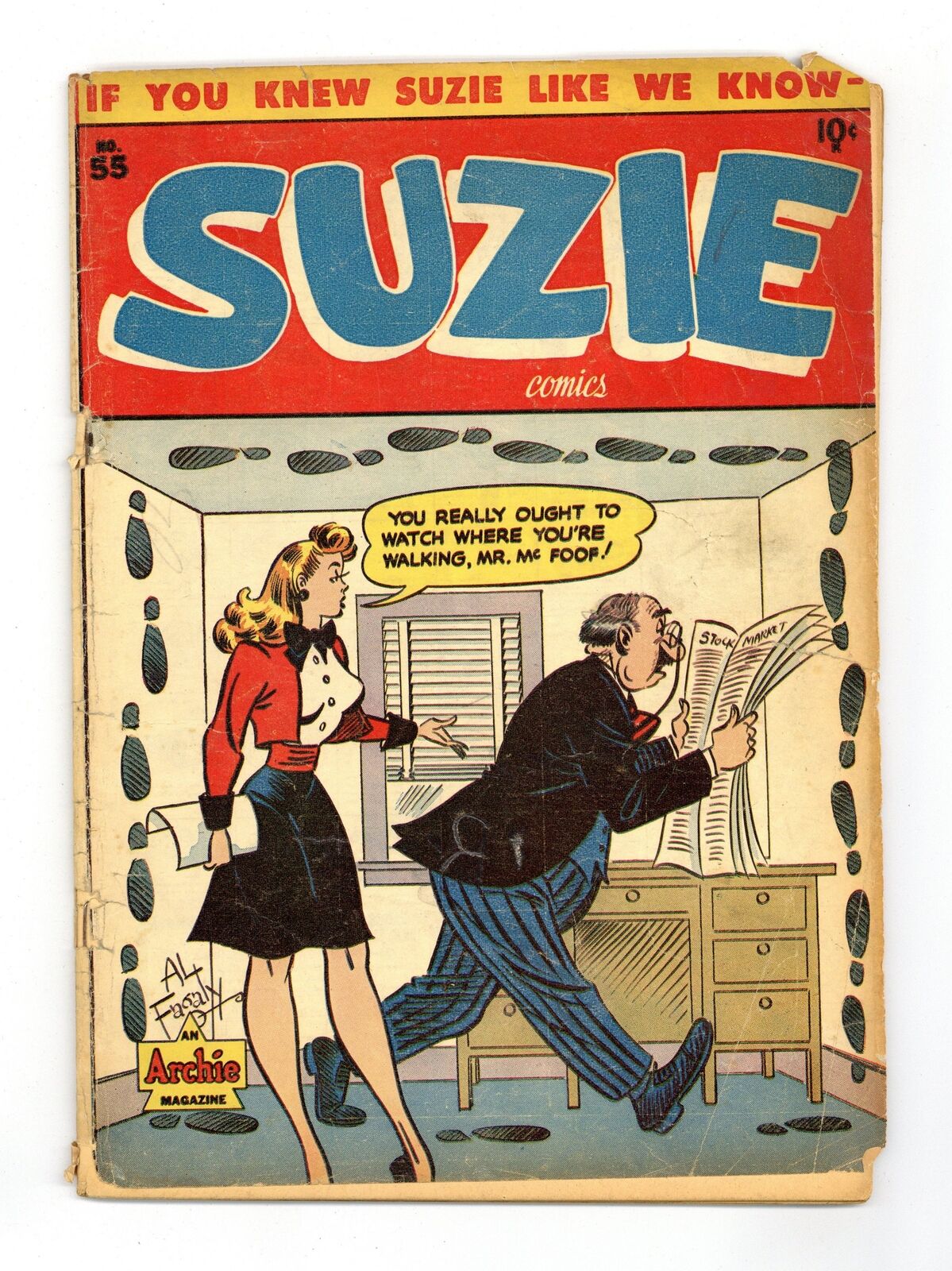Suzie Comics #55 GD+ 2.5 1946