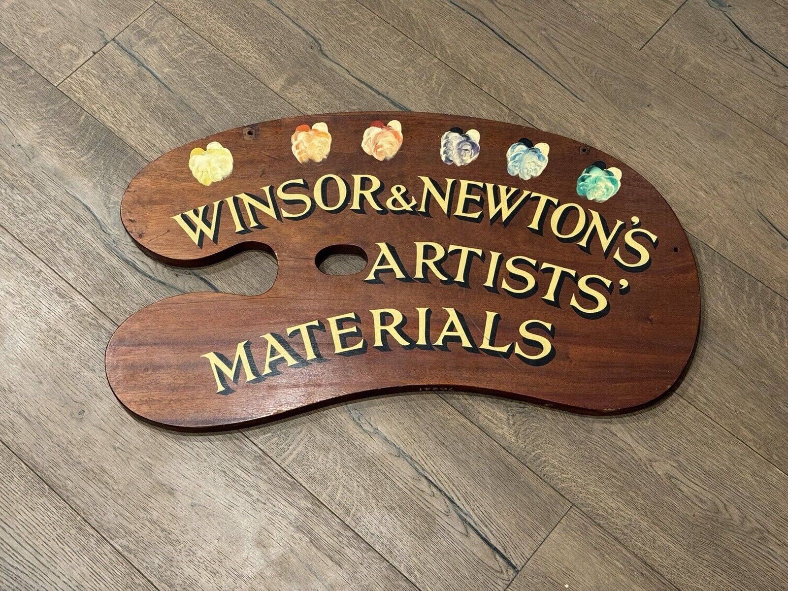 Antique Windsor & Newton’s Artists’ Materials Shop Sign ***UNIQUE***