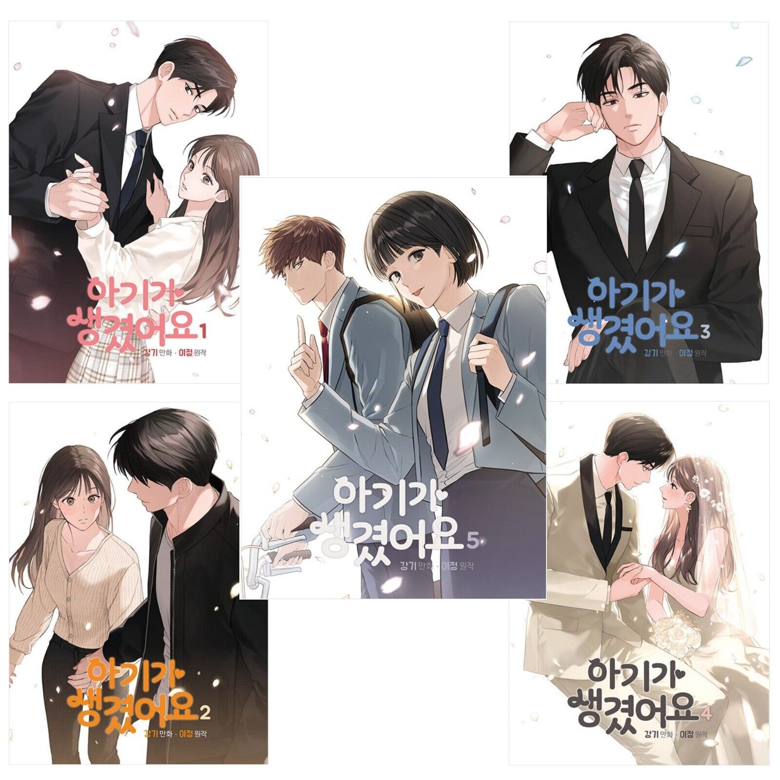 Positively Yours Vol 1~5 Set Korean Webtoon Book Manhwa Comics Manga Tapas